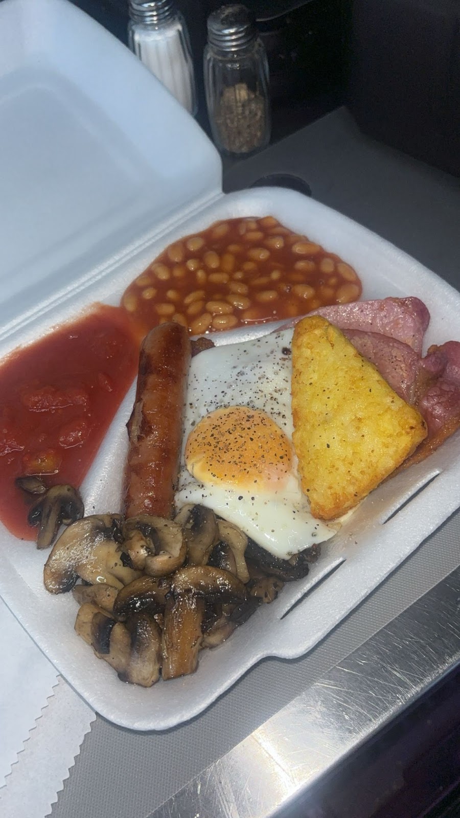 Inside Clare's Kitchen cafe on Wellington Road, Preston